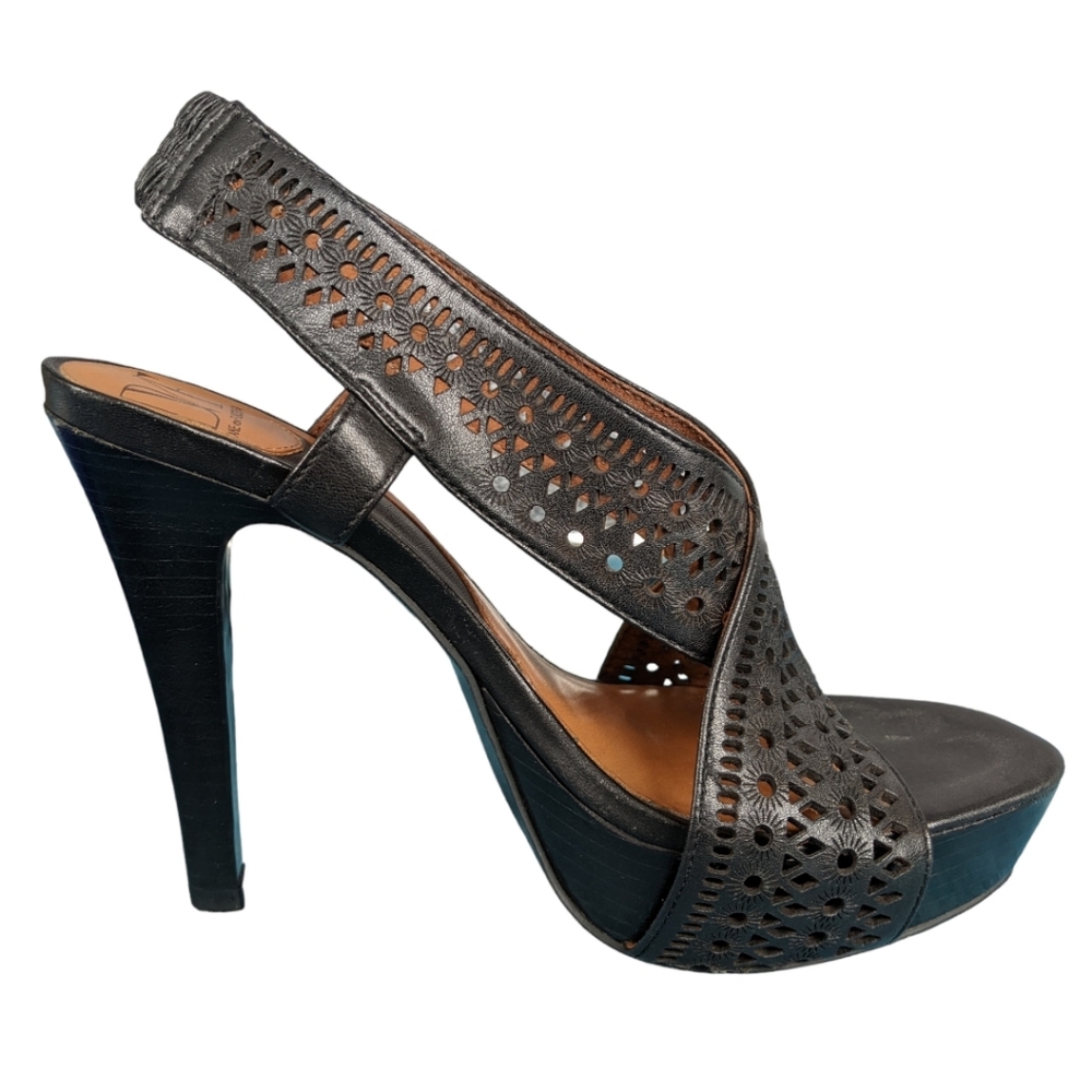 DVF Diane von Furstenberg Leather Heels SZ 6